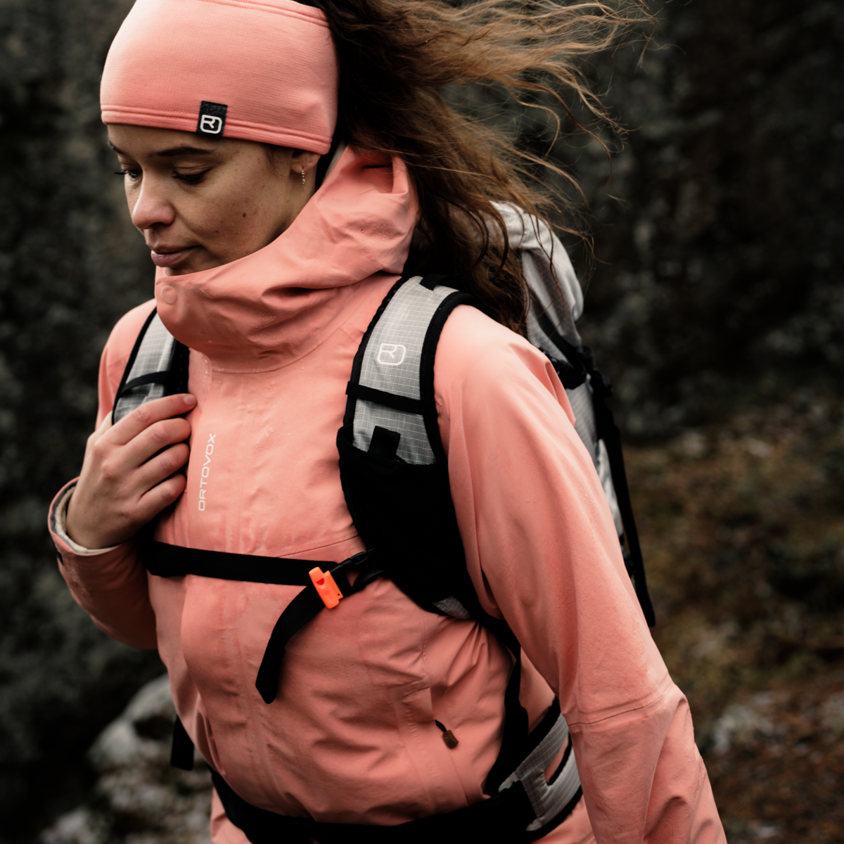 ORTOVOX SECEDA 3L JACKET W wild berry