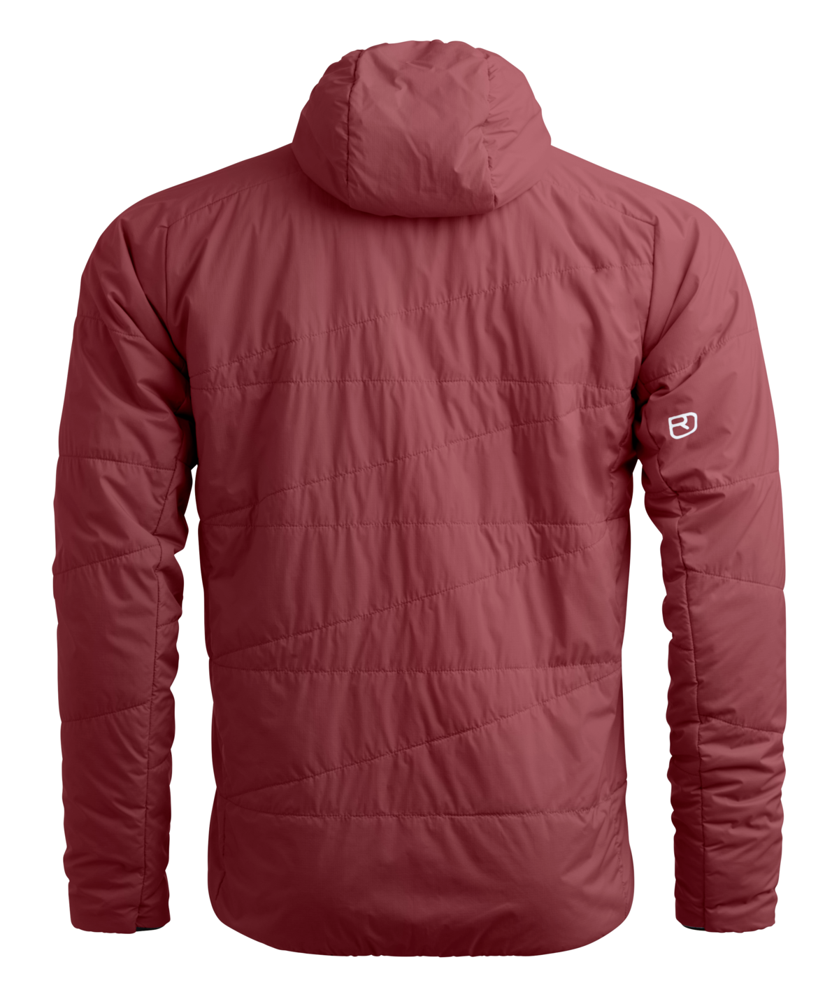 SWISSWOOL PIZ DUAN JACKET M red malbec