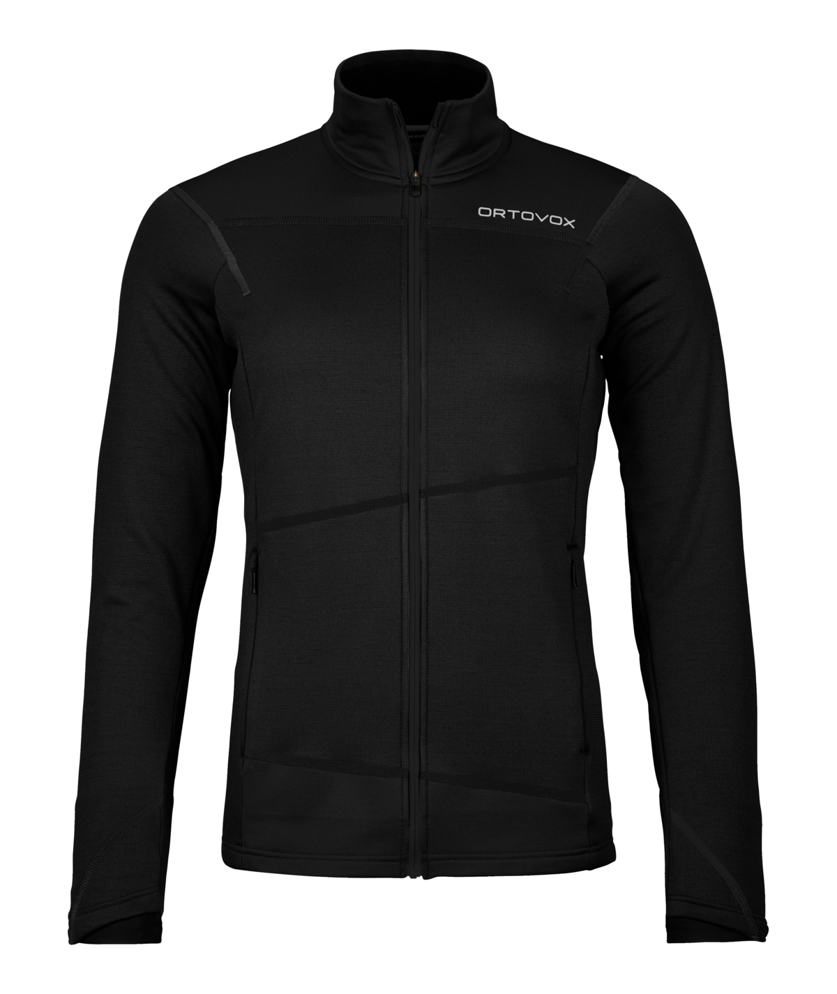 FLEECE LIGHT JACKET W black raven