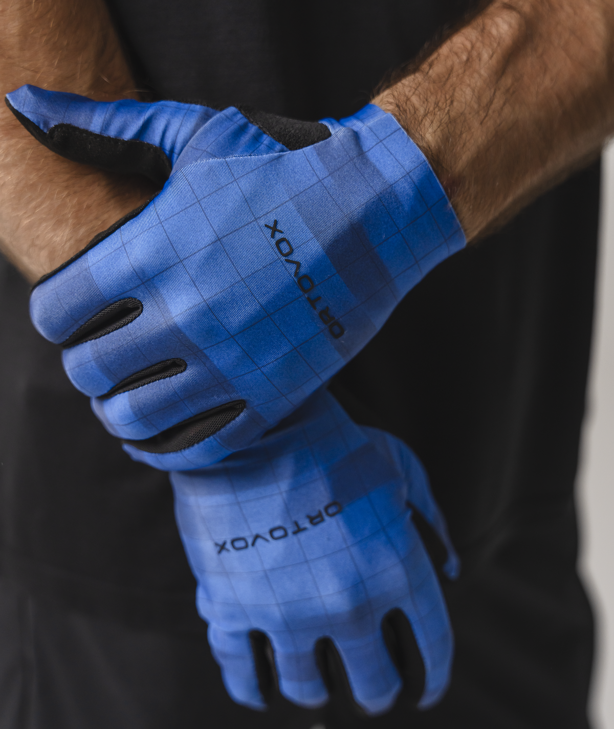 ORTOVOX MTB LIGHT GLOVE M chestnut motion aop