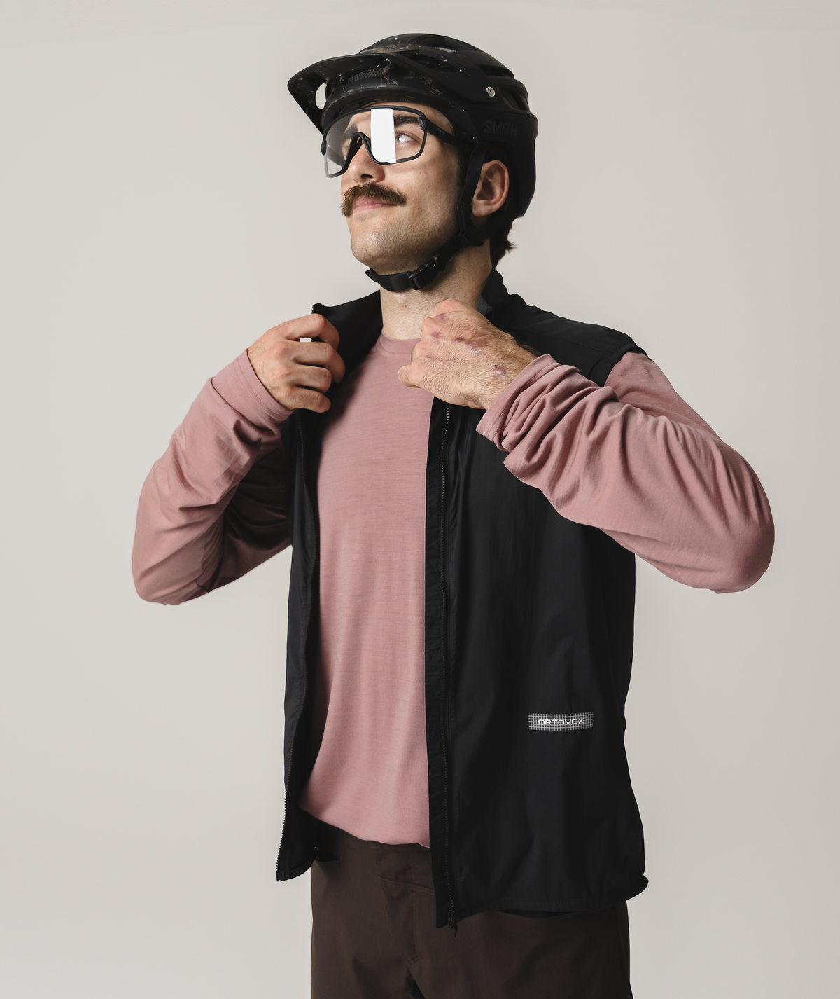 ORTOVOX SEQUENCE WIND VEST M dark linen