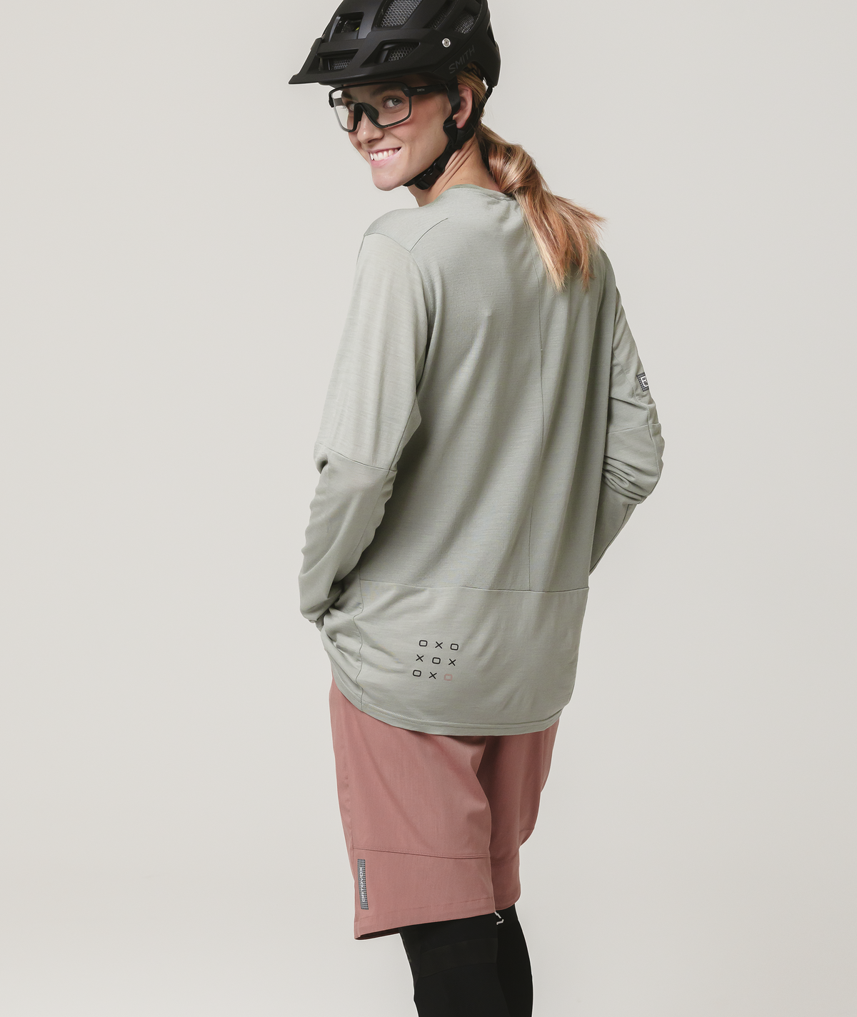 SEQUENCE FREE JERSEY LS W green sage