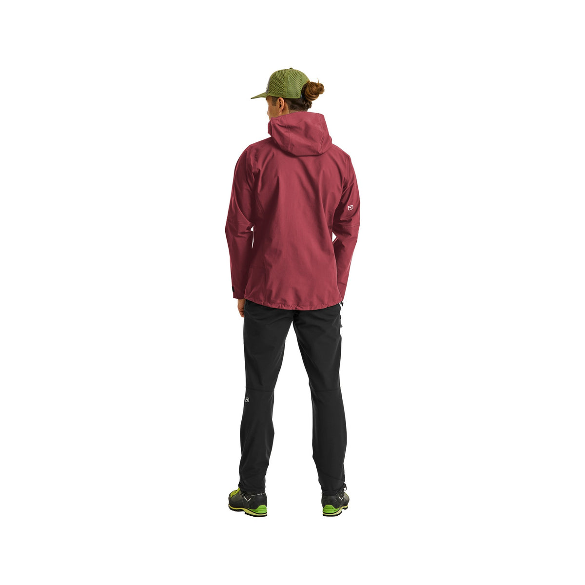 ORTOVOX SECEDA 3L JACKET M red malbec