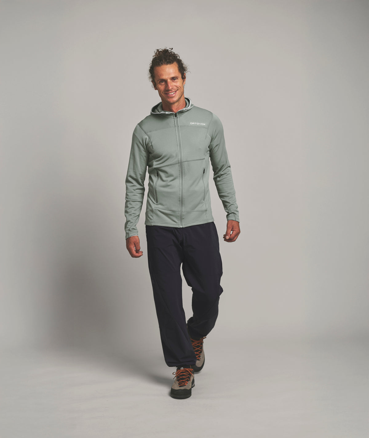 ORTOVOX FLEECE LIGHT HOODY M black raven
